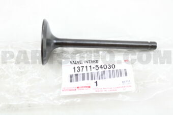 1371154030 VALVE, INTAKE