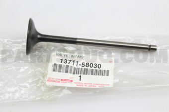 1371158030 VALVE, INTAKE