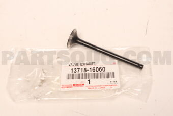 1371516060 Toyota VALVE, EXHAUST