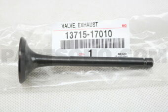 1371517010 VALVE, EXHAUST