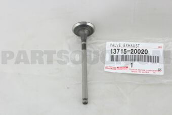 1371520020 VALVE, EXHAUST