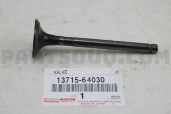 1371564030 VALVE, EXHAUST