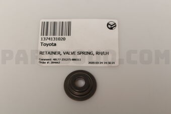 1374131020 RETAINER, VALVE SPRING, RH/LH