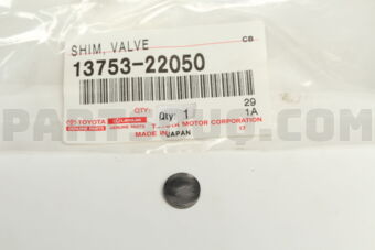 1375322050 SHIM, VALVE ADJUSTING