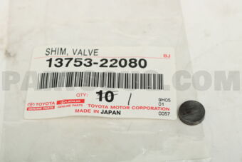 1375322080 SHIM, VALVE ADJUSTING
