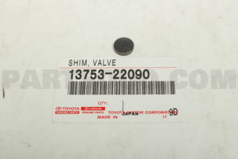 1375322090 SHIM, VALVE ADJUSTING