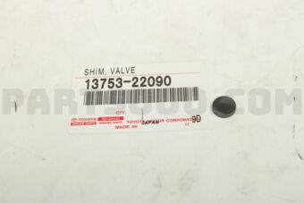 1375322090 SHIM, VALVE ADJUSTING