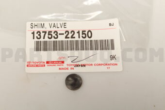 1375322150 SHIM, VALVE ADJUSTING