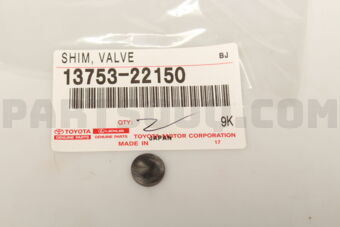 1375322150 SHIM, VALVE ADJUSTING