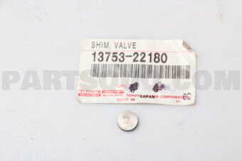 1375322180 SHIM, VALVE ADJUSTING