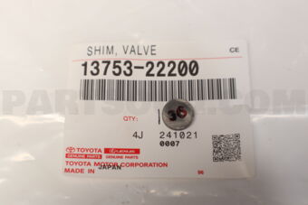 1375322200 Toyota SHIM, VALVE ADJUSTING