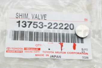 1375322220 SHIM, VALVE ADJUSTING
