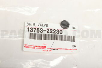 1375322230 SHIM, VALVE ADJUSTING