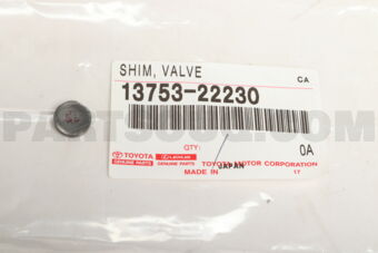 1375322230 SHIM, VALVE ADJUSTING