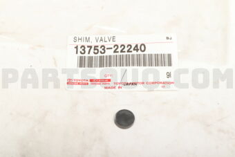 1375322240 Toyota SHIM, VALVE ADJUSTING