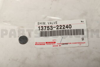 1375322240 Toyota SHIM, VALVE ADJUSTING