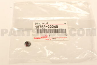 1375322240 Toyota SHIM, VALVE ADJUSTING