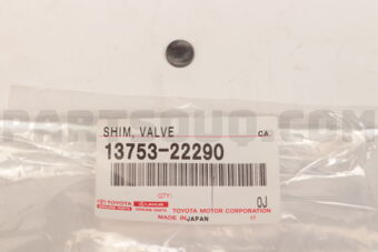 1375322290 SHIM, VALVE ADJUSTING