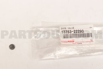 1375322290 SHIM, VALVE ADJUSTING