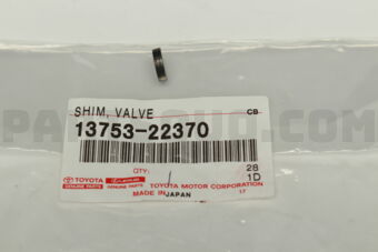 1375322370 SHIM, VALVE ADJUSTING
