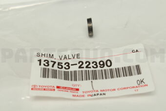 1375322390 SHIM, VALVE ADJUSTING