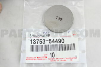 1375354490 SHIM, VALVE ADJUSTING