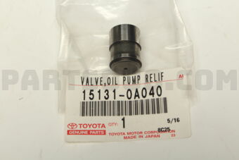 151310A040 VALVE, OIL PUMP RELIEF