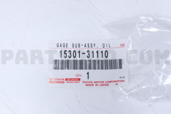 1530131110 Toyota GAGE SUB-ASSY, OIL LEVEL