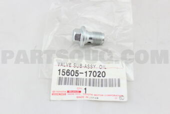 1560517020 Toyota VALVE SUB-ASSY, OIL CHECK