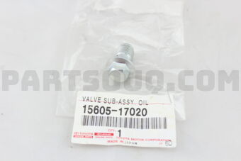 1560517020 Toyota VALVE SUB-ASSY, OIL CHECK