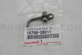 1570828011 NOZZLE SUB-ASSY, OIL, NO.1