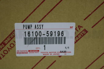 1610059196 PUMP ASSY, ENGINE WATER