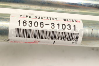 1630631031 PIPE SUB-ASSY, WATER OUTLET