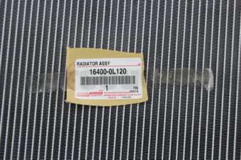 164000L120 Toyota RADIATOR ASSY