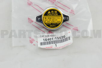 1640115520 CAP SUB-ASSY, RADIATOR