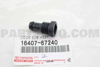 1640767240 COCK SUB-ASSY, RADIATOR DRAIN