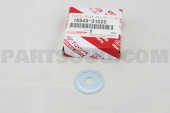 1664931020 PLATE, IDLER PULLEY COVER