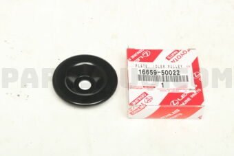 1665950022 PLATE, IDLER PULLEY COVER, NO.1