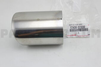1740831030 Toyota BAFFLE SUB ASSY, EXHAUST TAIL PIPE