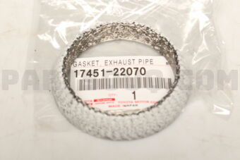 1745122070 GASKET, EXHAUST PIPE