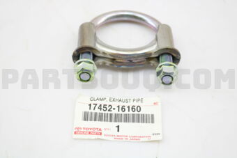 1745216160 CLAMP, EXHAUST PIPE