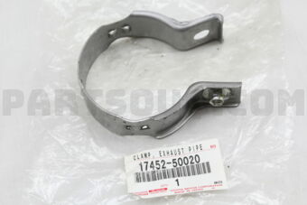 1745250020 CLAMP, EXHAUST PIPE