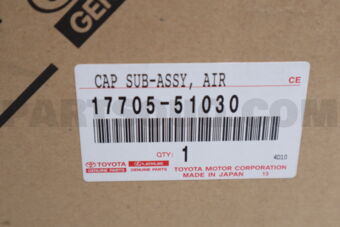 1770551030 CAP SUB-ASSY, AIR CLEANER