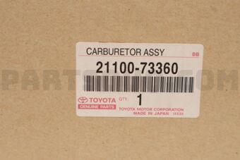 2110073360 Toyota CARBURETOR ASSY