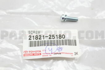 2182125180 SCREW, SET, NO.2(FOR CARBURETOR BO