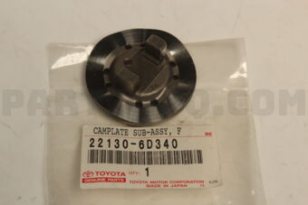 221306D340 Toyota CAMPLATE SUB-ASSY, FACE