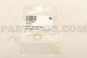 2214954800 GASKET, DELIVERY VALVE