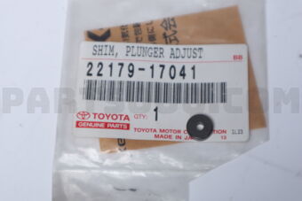 2217917041 Toyota SHIM, PLUNGER ADJUSTING