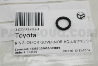 2219317020 RING, O(FOR GOVERNOR ADJUSTING SHA