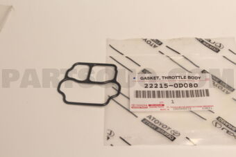 222150D080 Toyota GASKET, THROTTLE BODY COVER